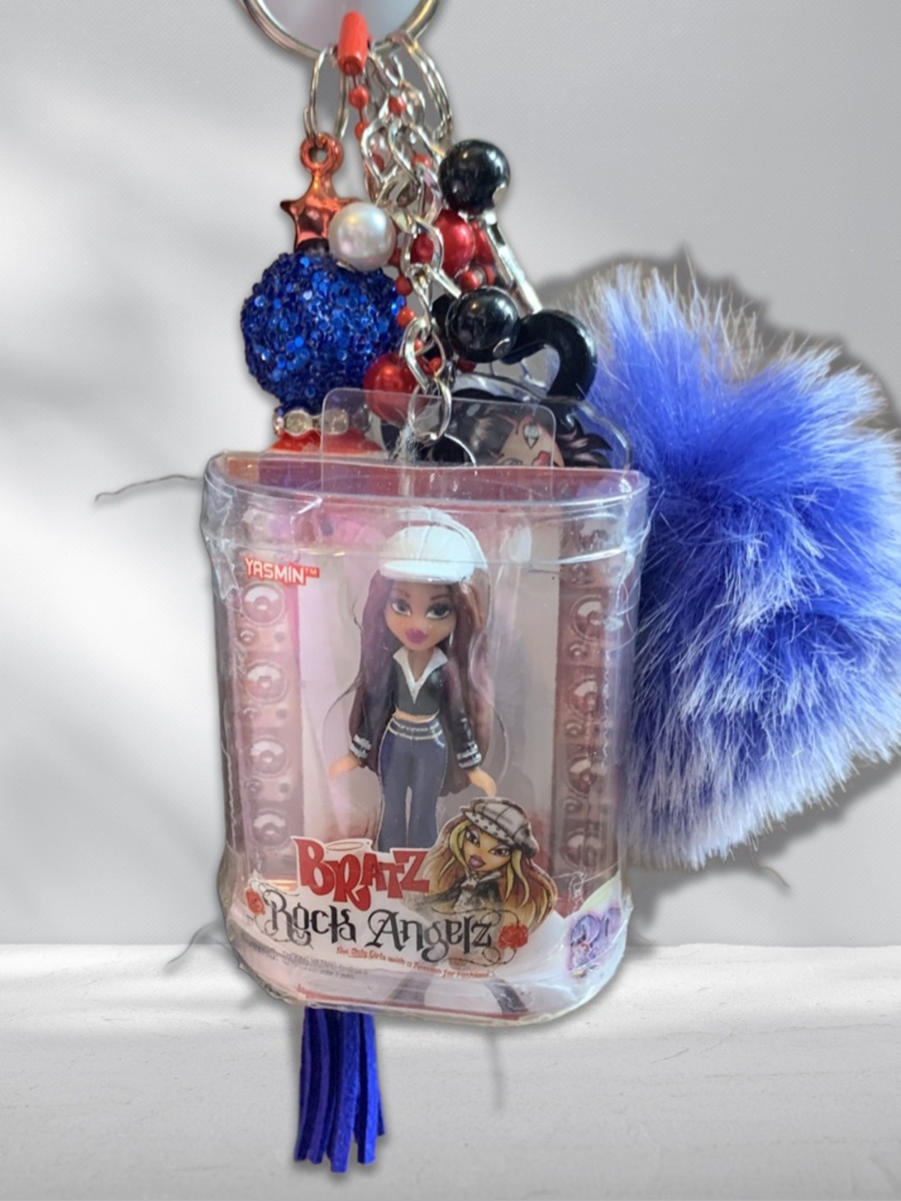 Mini Bratz Doll Bag Charm Keychain